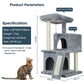 Cat Tree Boxy Style - Gillie's Boutique
