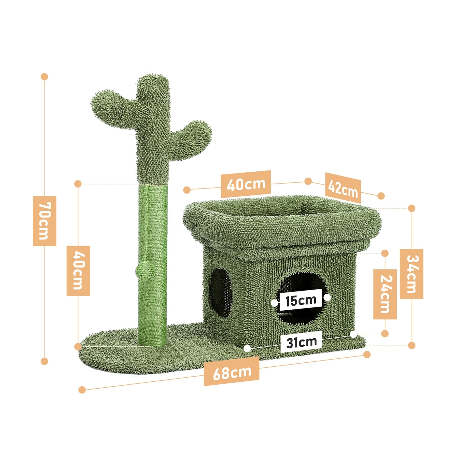 Cat Tree Cactus Style - Gillie's Boutique